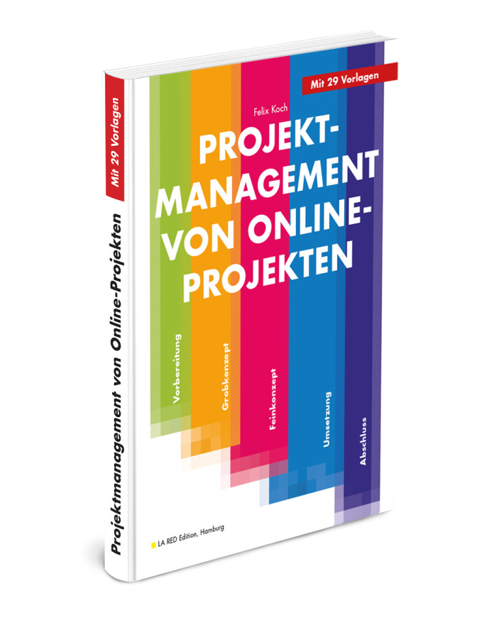 Buchcover "Projektmanagement von Online-Projekten" von Felix Koch